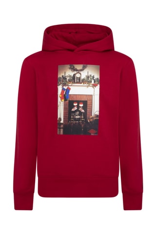 Sweat à capuche Christmas - Jordan - Rouge