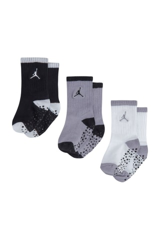 3 paires de chaussettes antidérapantes Jhn Speckle - Jordan - Gris