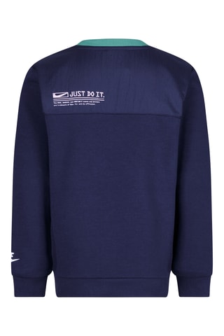 Sweat bi-matière NSW - Nike - Bleu marine