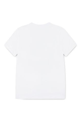 T-shirt Ball Fire - Jordan - Blanc