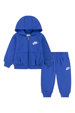 Sweat à capuche et pantalon polaires - Nike - Bleu