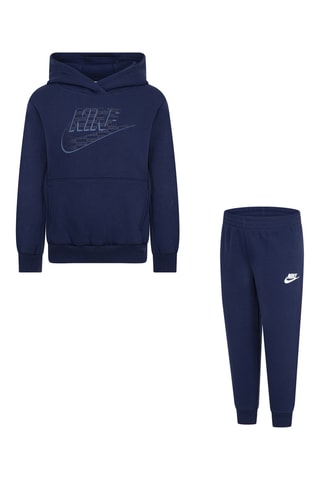 Sweat et pantalon polaires - Nike - Bleu marine