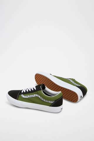 Tennis Old Skool Industrial Prep - Vert olive et noir