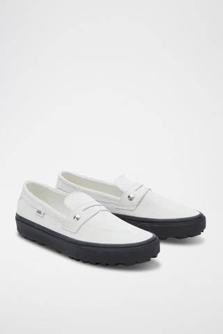 Mocassins en nubuck Style 53 - Blanc