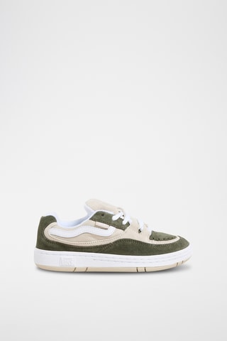 Baskets en cuir Speed WS - Vert olive