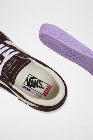 Baskets en nubuck Skate Gilbert Crockett - Marron