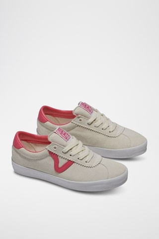 Baskets en cuir Sport Low - Rose