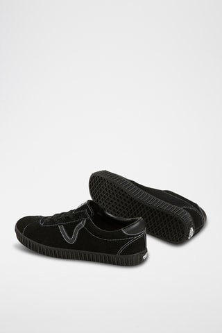 Baskets en nubuck Sport Low Creeper - Noir