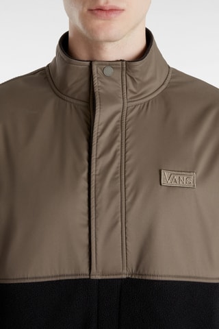Veste bi-matière Ranford - Noir