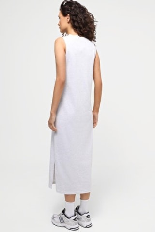 Robe longue sans manches Left Chest - Gris clair chiné