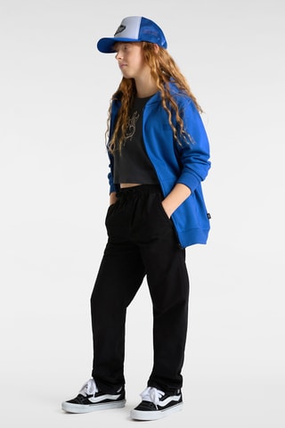 T-shirt cropped Fire In Your Heart - Gris foncé
