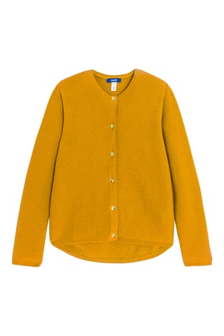 Casaco de malha - Amarelo - Okaidi