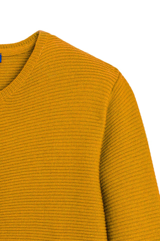 Casaco de malha - Amarelo - Okaidi
