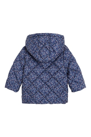 Doudoune à capuche - Bleu - Obaïbi
