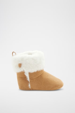 Chaussons fourrés - Camel - Obaibi