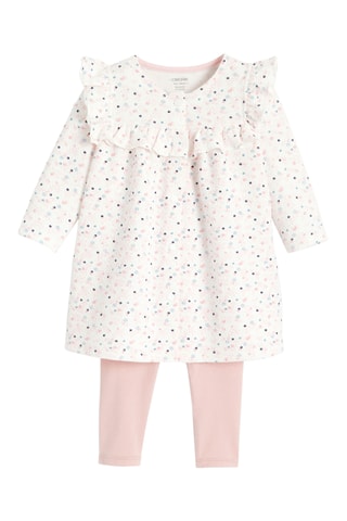 Robe et pantalon - Rose poudré - Obaibi