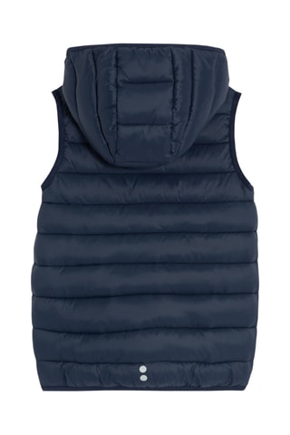 Doudoune sans manches à capuche - Bleu marine - Okaidi