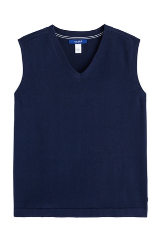Camisola sem mangas - Azul-marinho - Okaidi