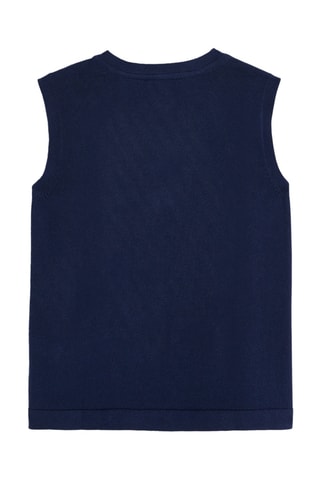 Camisola sem mangas - Azul-marinho - Okaidi