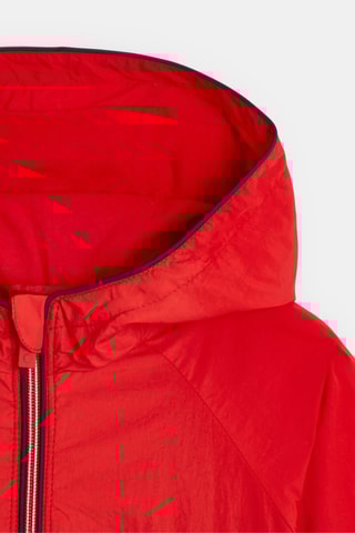 Coupe-vent à capuche - Rouge - Okaidi