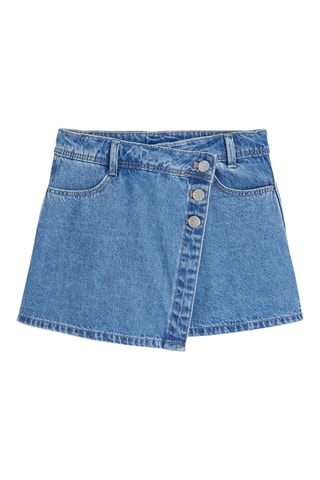 Jupe en jean - Bleu - Okaidi