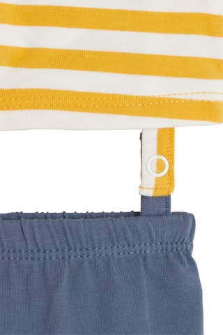 Pyjama - Jaune et bleu cobalt - Obaibi