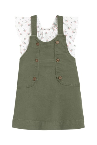 Robe et t-shirt - Vert - Obaibi