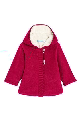 Manteau à capuche - Violet - Obaibi