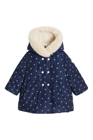 Parka à capuche - Bleu marine - Obaibi