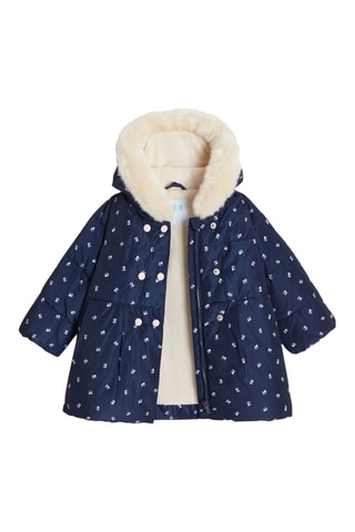 Parka à capuche - Bleu marine - Obaibi