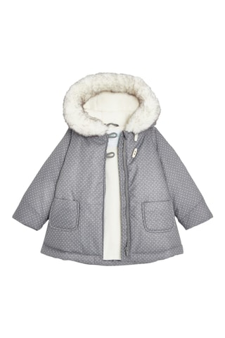 Parka à capuche - Gris - Obaibi