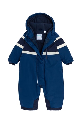 Combipilote à capuche - Bleu marine - Obaibi