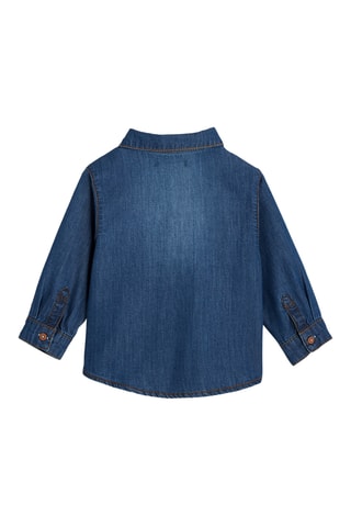 Chemise en jean - Bleu cobalt - Obaibi