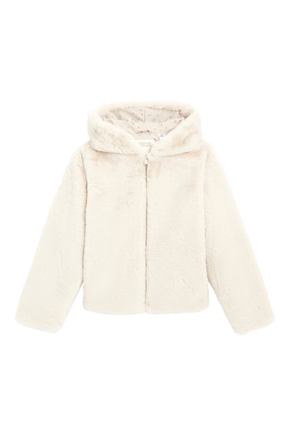 Veste à capuche - Beige - Okaidi