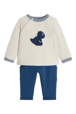 T-shirt et pantalon - Bleu marine - Obaibi
