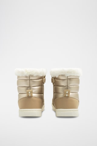 Bottines fourrées - Beige - Okaidi