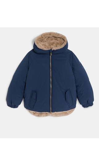 Veste réversible - Bleu cobalt - Okaïdi