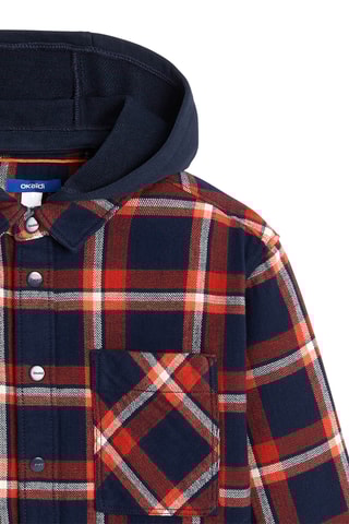Camisa com capuz - Laranja - Okaïdi