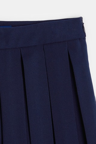 Short plissé - Bleu marine - Okaïdi