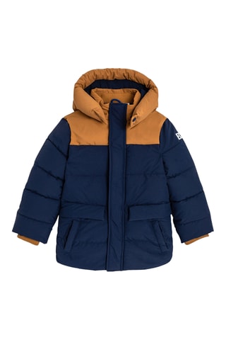 Doudoune à capuche - Bleu marine - Okaïdi