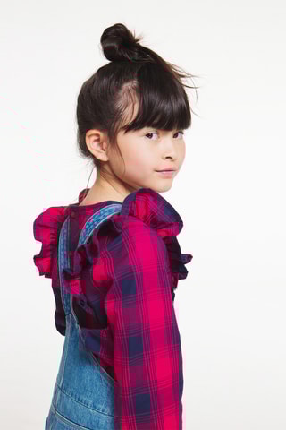 Blouse - Rouge - Okaïdi