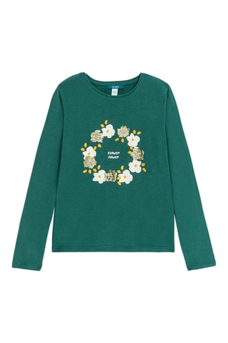 T-shirt - Verde - Okaïdi