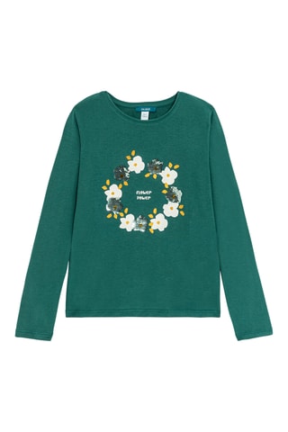 T-shirt - Verde - Okaïdi