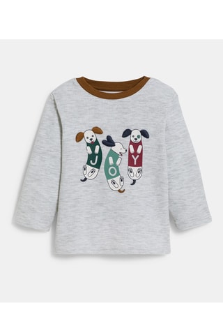 T-shirt - Gris chiné - Obaïbi