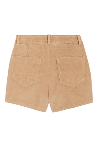 Jupe-short en velours - Beige - Okaïdi