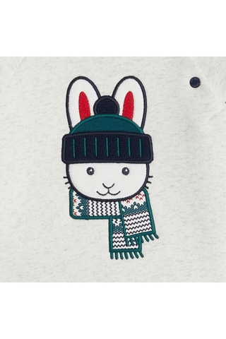 Sweat - Gris clair chiné - Obaïbi