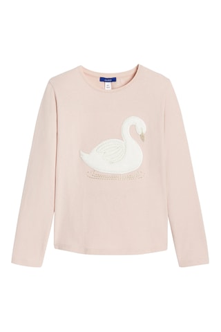 T-shirt - Vieux rose - Okaïdi