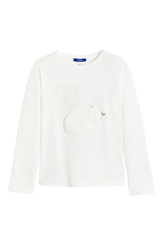 T-shirt - Ecru - Okaïdi