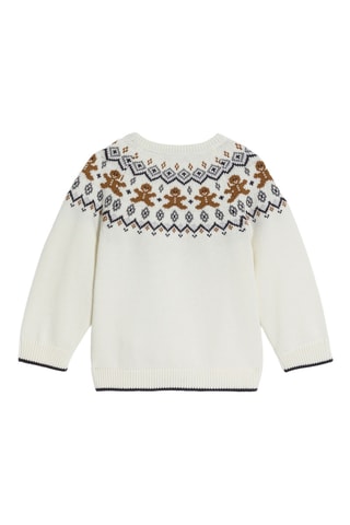 Pull - Blanc - Obaïbi