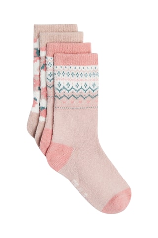 2 pares de meias - Rosa - Okaïdi